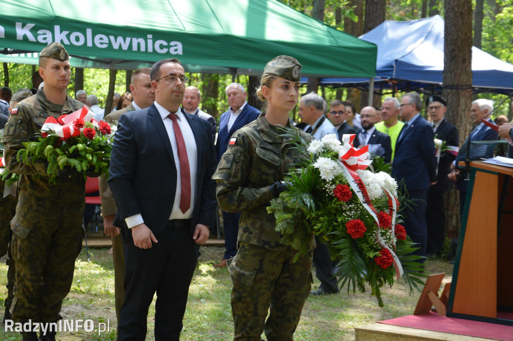 Uroczystości patriotyczne na uroczysku Baran