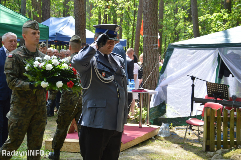 Uroczystości patriotyczne na uroczysku Baran