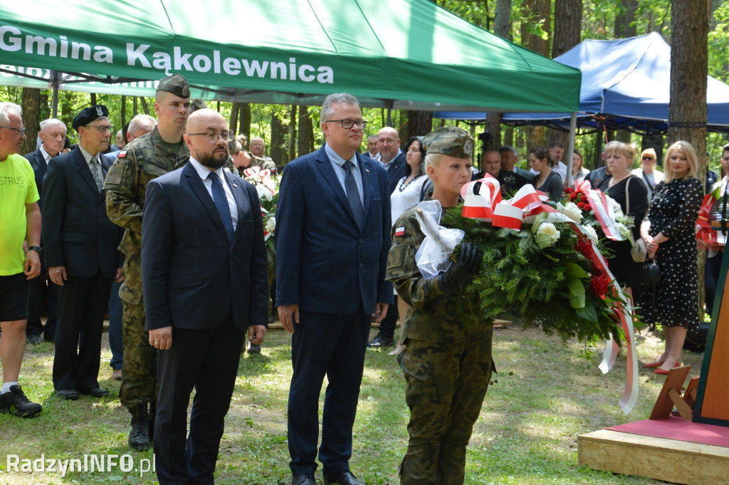 Uroczystości patriotyczne na uroczysku Baran