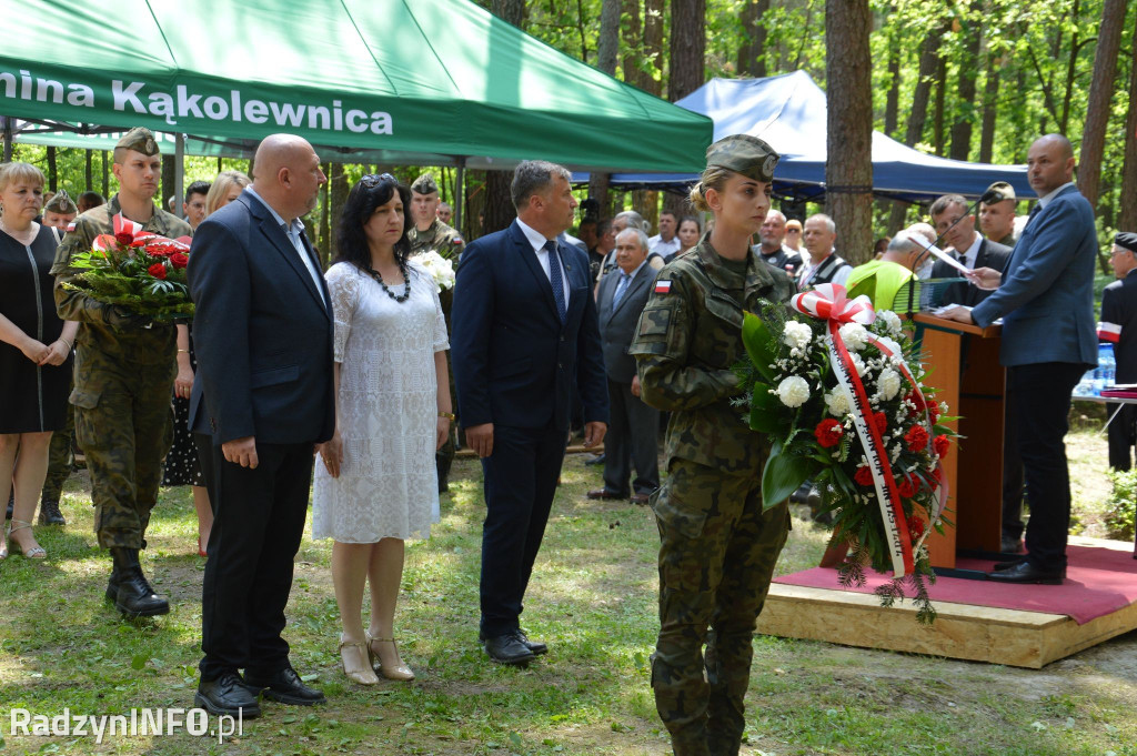 Uroczystości patriotyczne na uroczysku Baran