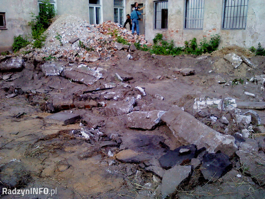 Dzisiejsze odkrycie archeologiczne w Radzyniu