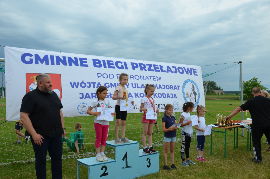 Gminne Biegi Przełajowe w Ulanie-Majoracie