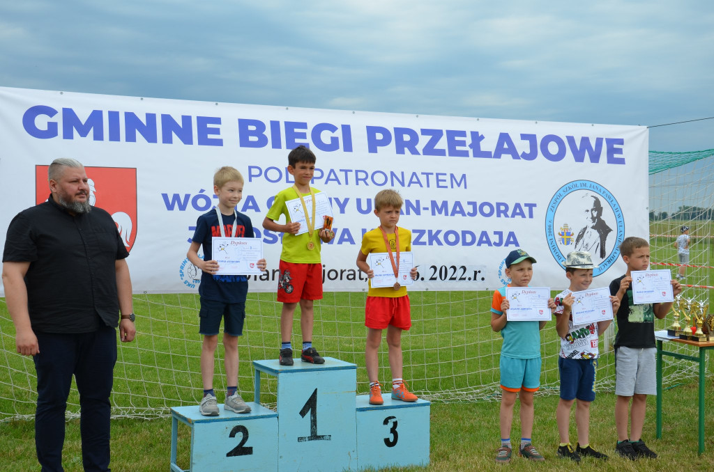 Gminne Biegi Przełajowe w Ulanie-Majoracie