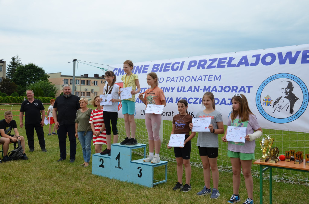 Gminne Biegi Przełajowe w Ulanie-Majoracie