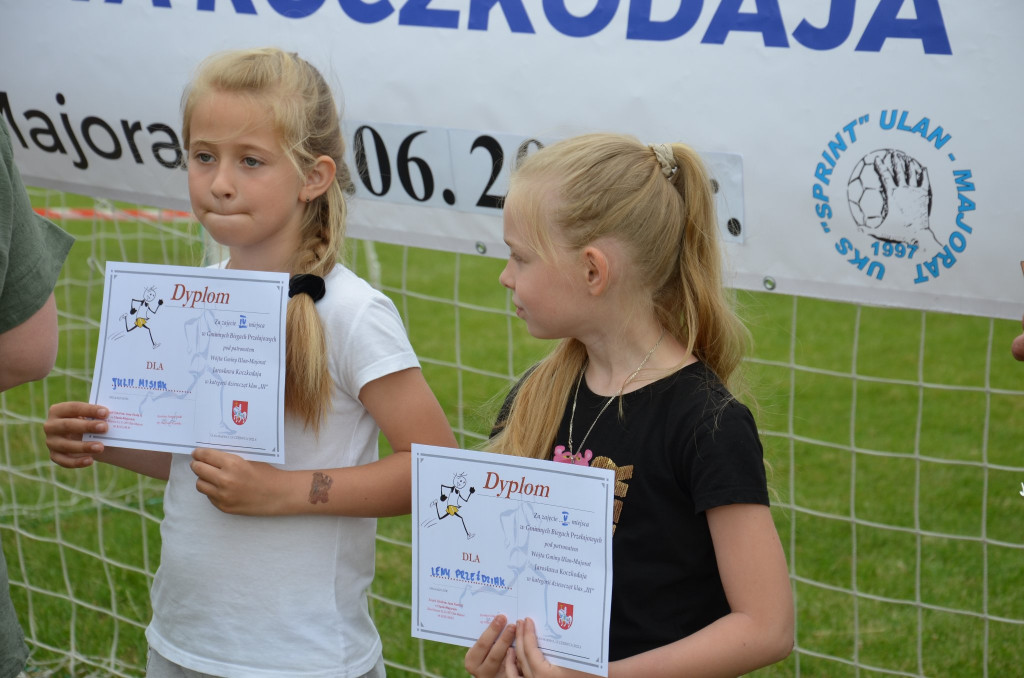 Gminne Biegi Przełajowe w Ulanie-Majoracie