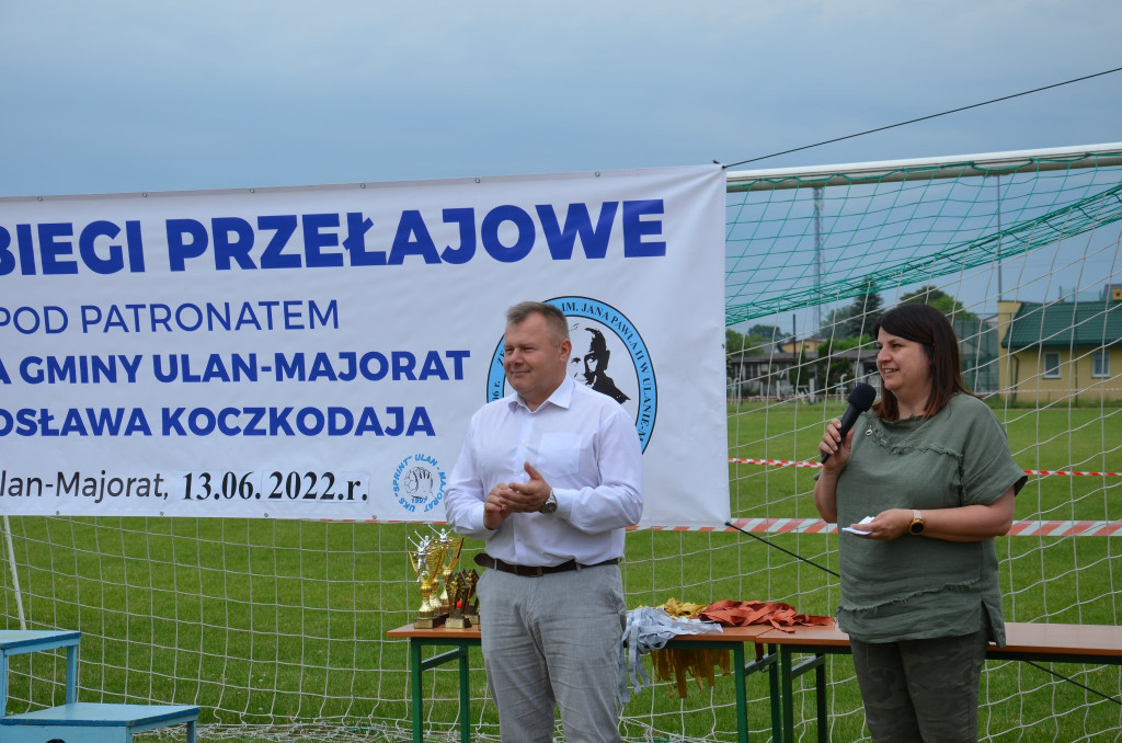 Gminne Biegi Przełajowe w Ulanie-Majoracie