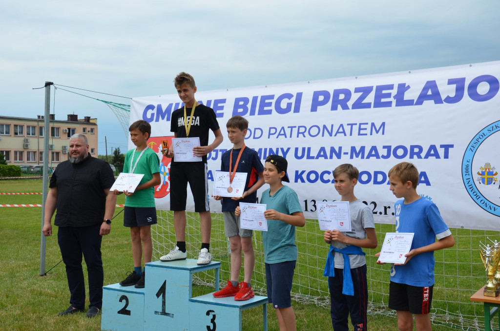 Gminne Biegi Przełajowe w Ulanie-Majoracie