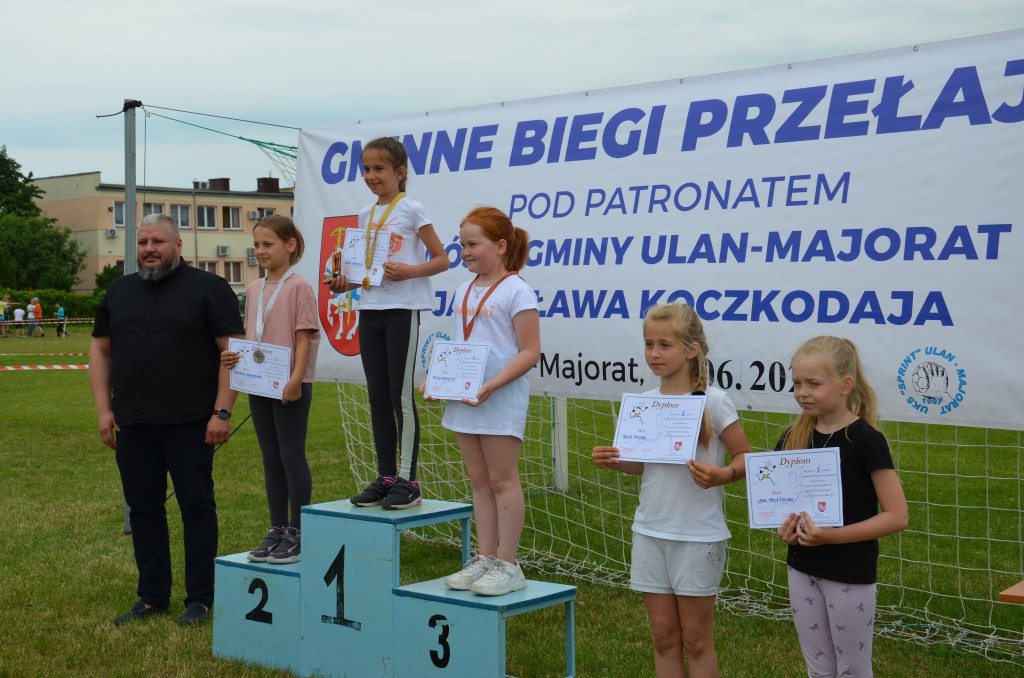 Gminne Biegi Przełajowe w Ulanie-Majoracie