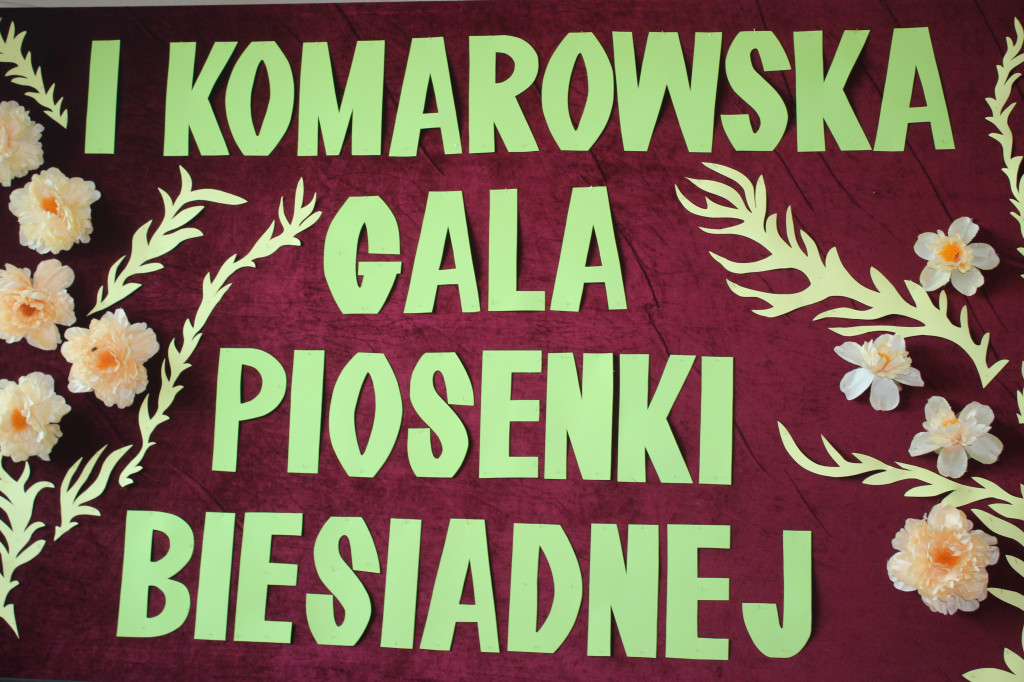 I Komarowska Gala Piosenki Biesiadnej