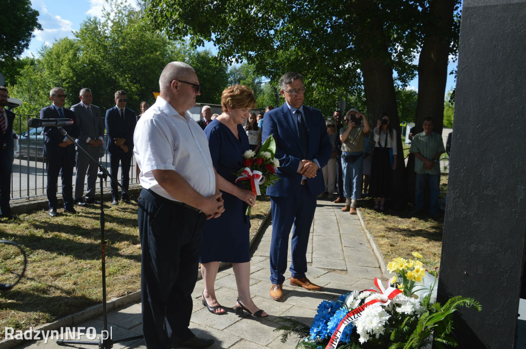 Uroczystość na cmentarzu żydowskim