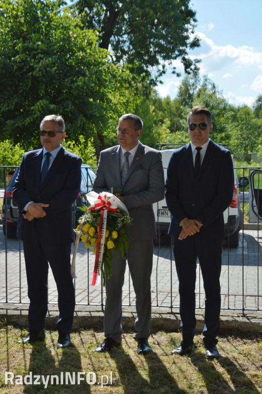 Uroczystość na cmentarzu żydowskim