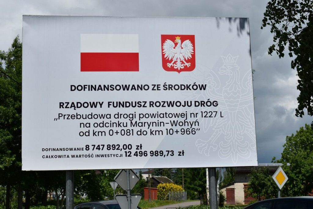 Otwarcie drogi Marynin-Wohyń
