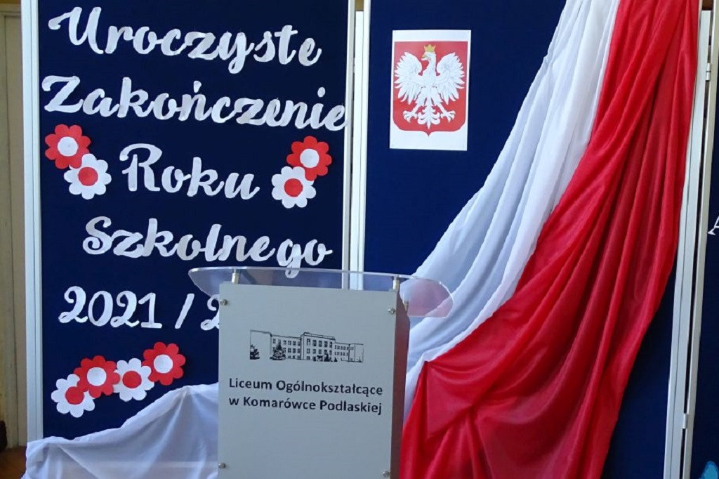 Zakończenie roku szkolnego w LO w Komarówce Podl.