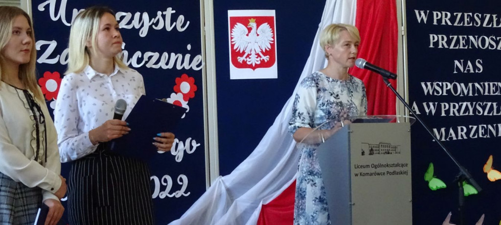 Zakończenie roku szkolnego w LO w Komarówce Podl.