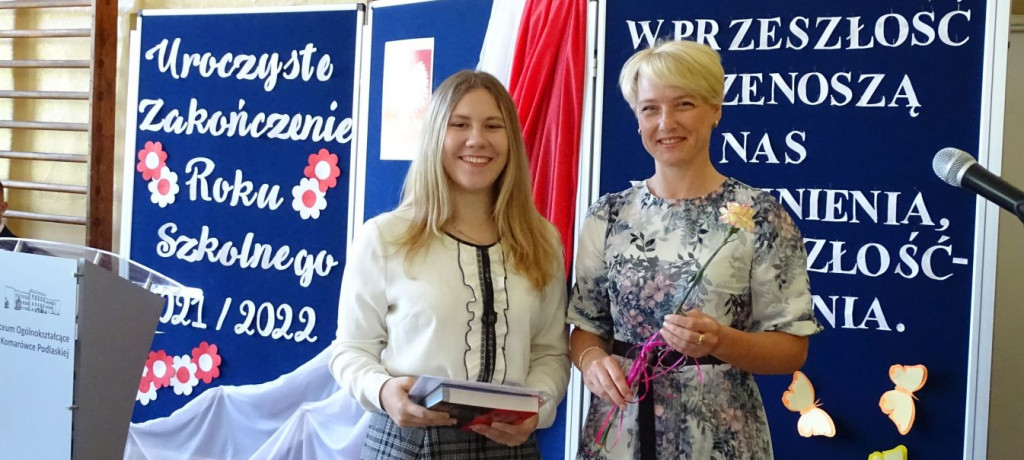 Zakończenie roku szkolnego w LO w Komarówce Podl.