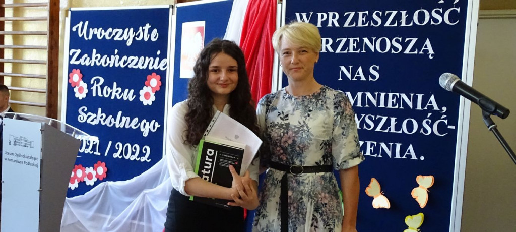 Zakończenie roku szkolnego w LO w Komarówce Podl.