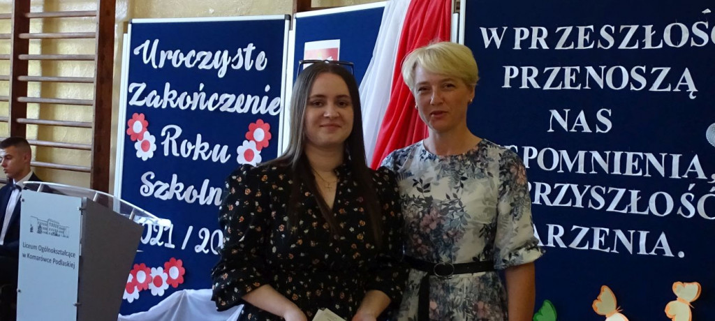 Zakończenie roku szkolnego w LO w Komarówce Podl.