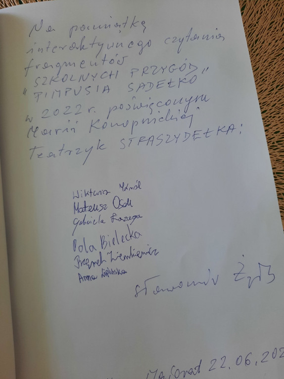 Czytanie Konopnickiej w 