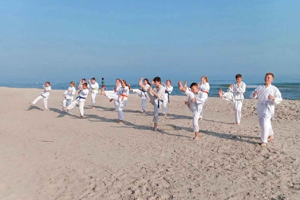 Letni obóz klubu karate 