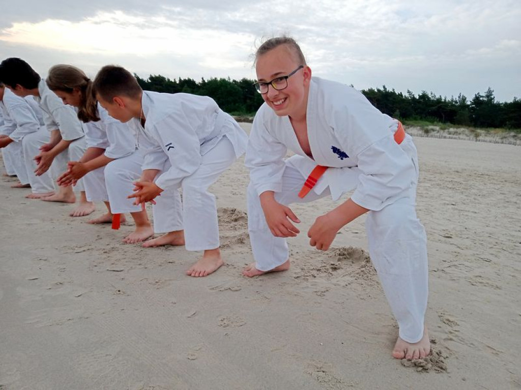 Letni obóz klubu karate 