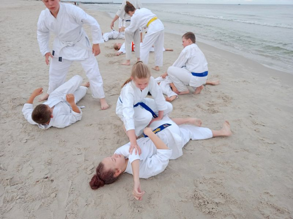 Letni obóz klubu karate 