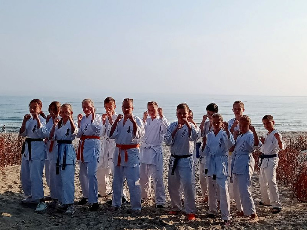 Letni obóz klubu karate 