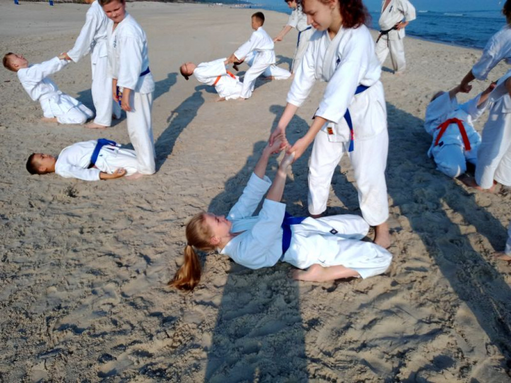 Letni obóz klubu karate 