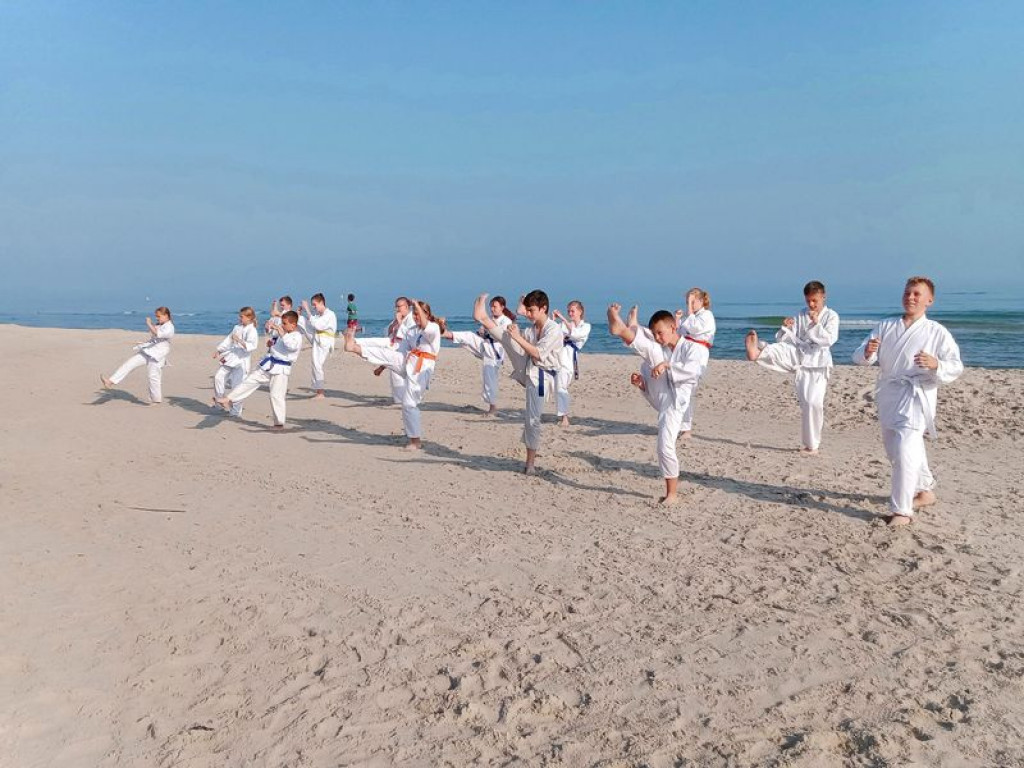 Letni obóz klubu karate 