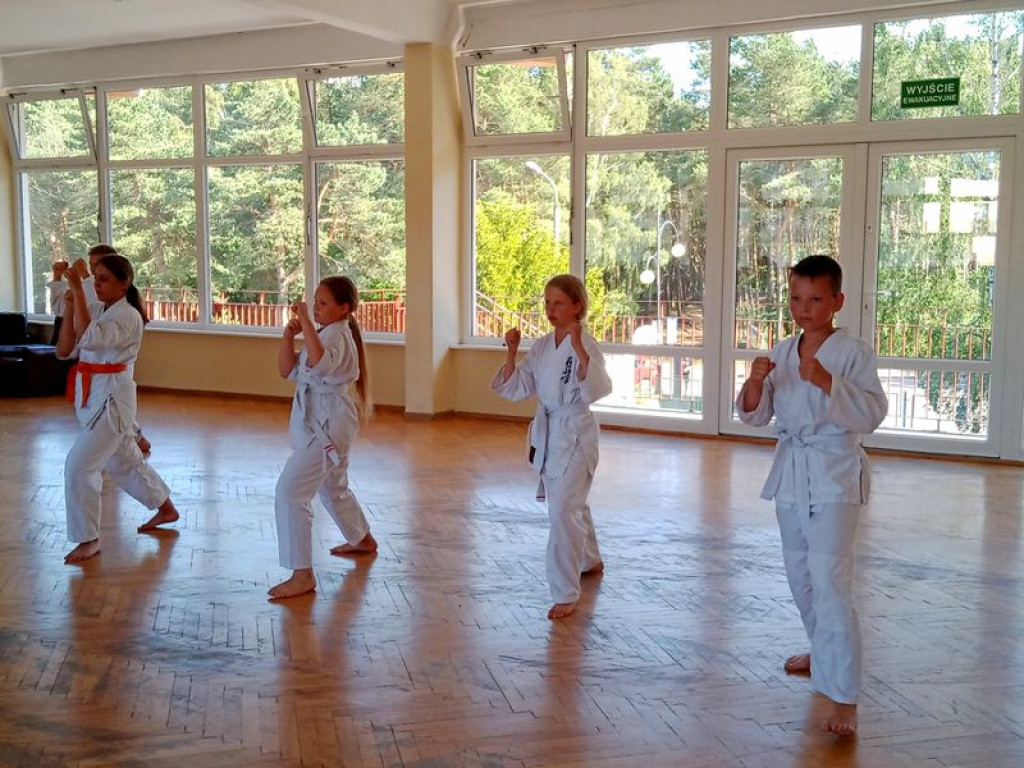 Letni obóz klubu karate 