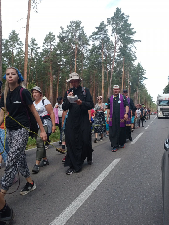Piesza pielgrzymka na Jasną Górę - dzień szósty