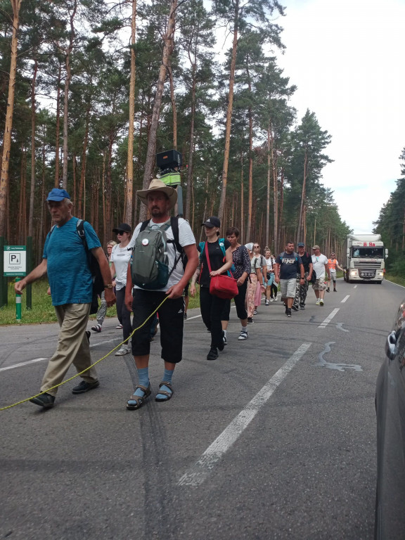 Piesza pielgrzymka na Jasną Górę - dzień szósty
