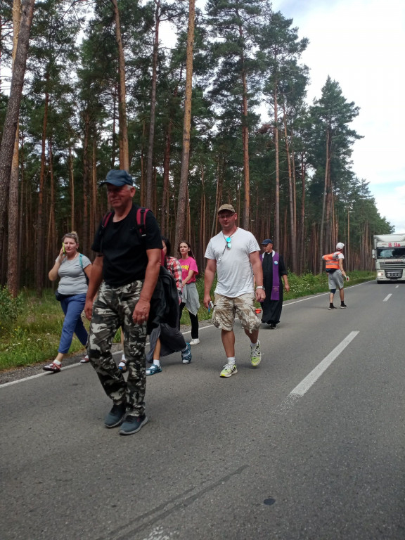 Piesza pielgrzymka na Jasną Górę - dzień szósty