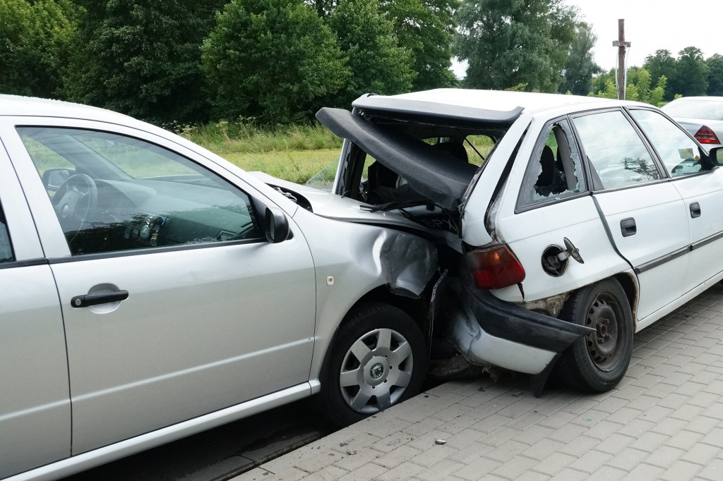 Kolizja w Niewęgłoszu