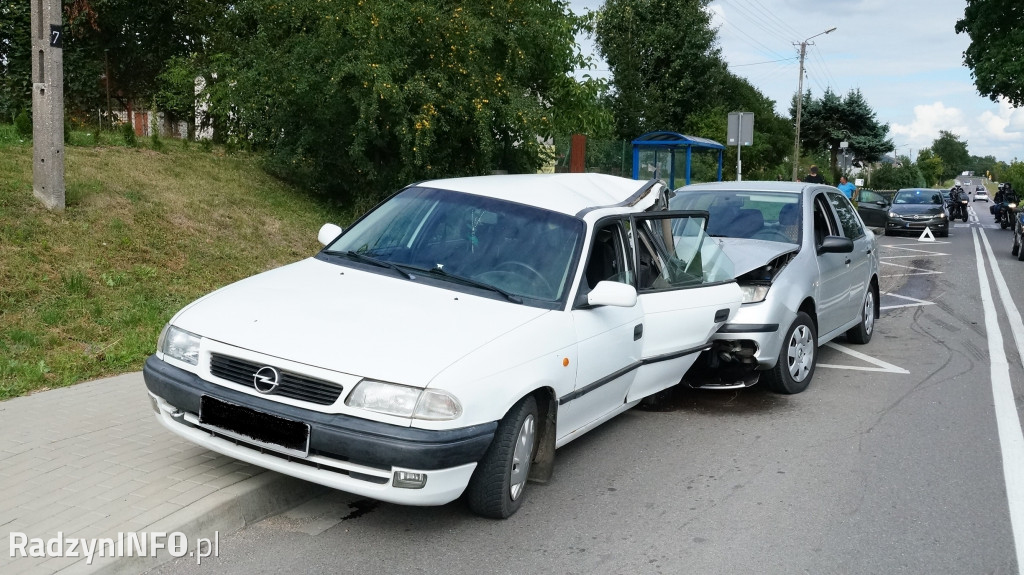 Kolizja w Niewęgłoszu