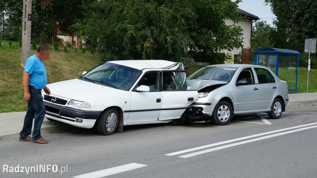 Kolizja w Niewęgłoszu