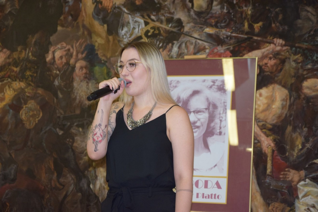 Oliwia Wierzchowska na gali WBP w Lublinie