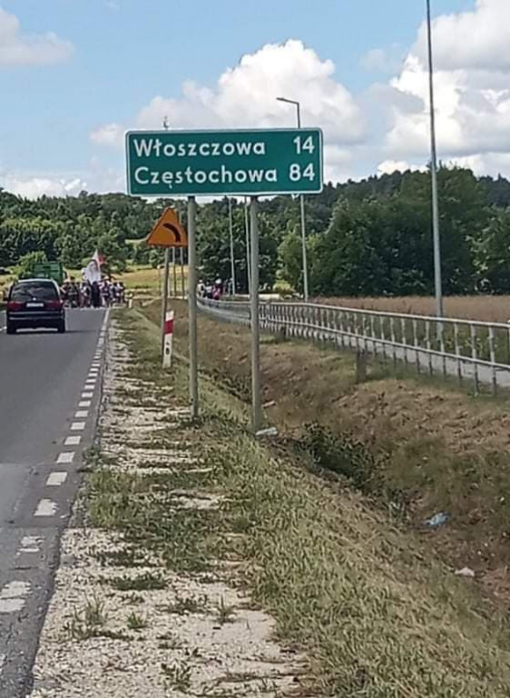 Piesza pielgrzymka na Jasną Górę - dzień dziewiąty