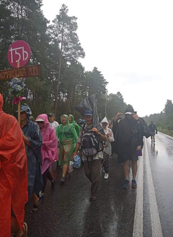 Piesza pielgrzymka na Jasną Górę - dzień dziewiąty