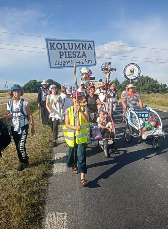 Piesza pielgrzymka na Jasną Górę - dzień dziewiąty
