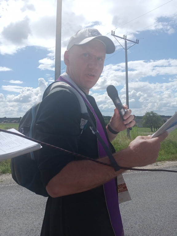 Piesza pielgrzymka na Jasną Górę - dzień dziewiąty