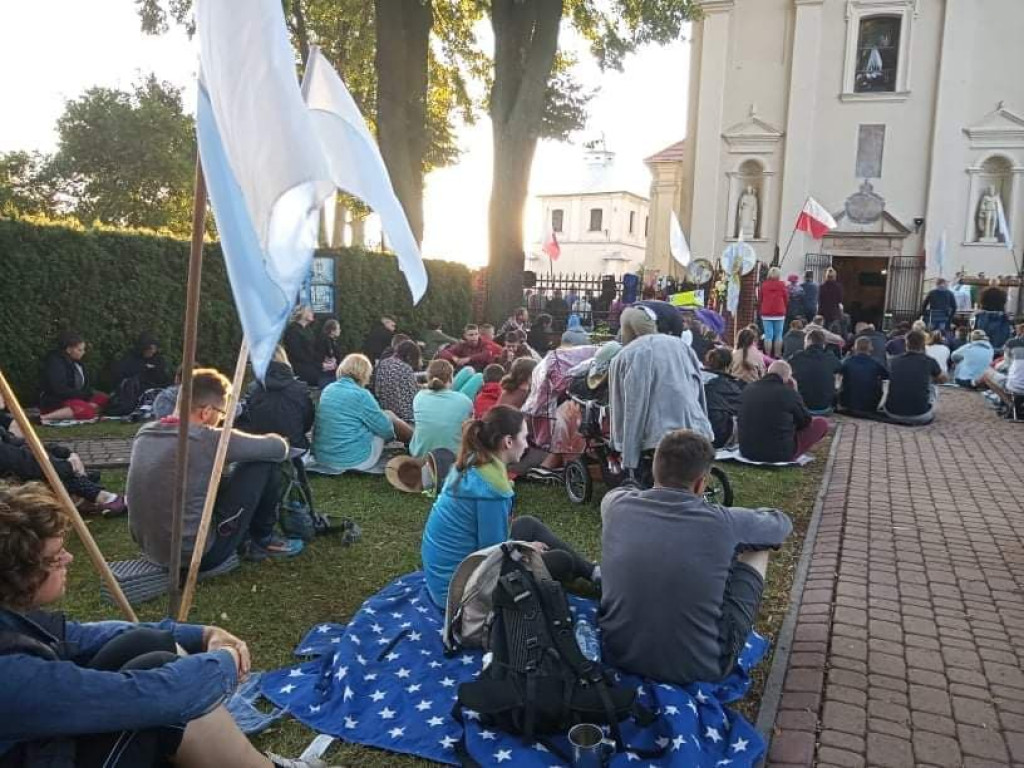 Piesza pielgrzymka na Jasną Górę - dzień dziesiąty