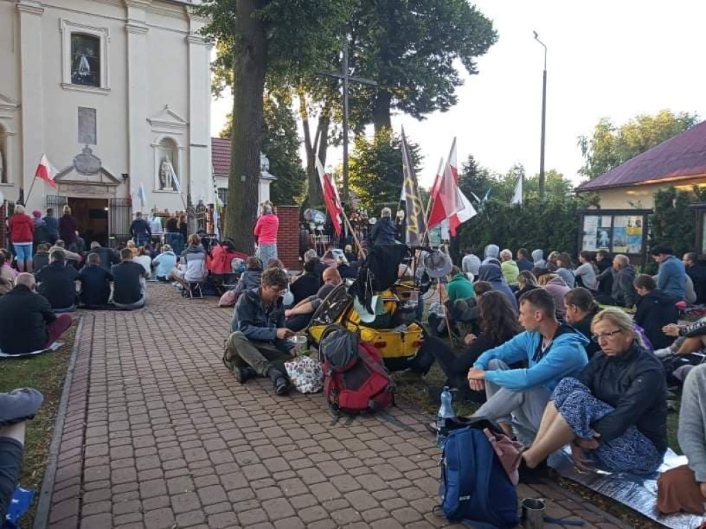 Piesza pielgrzymka na Jasną Górę - dzień dziesiąty