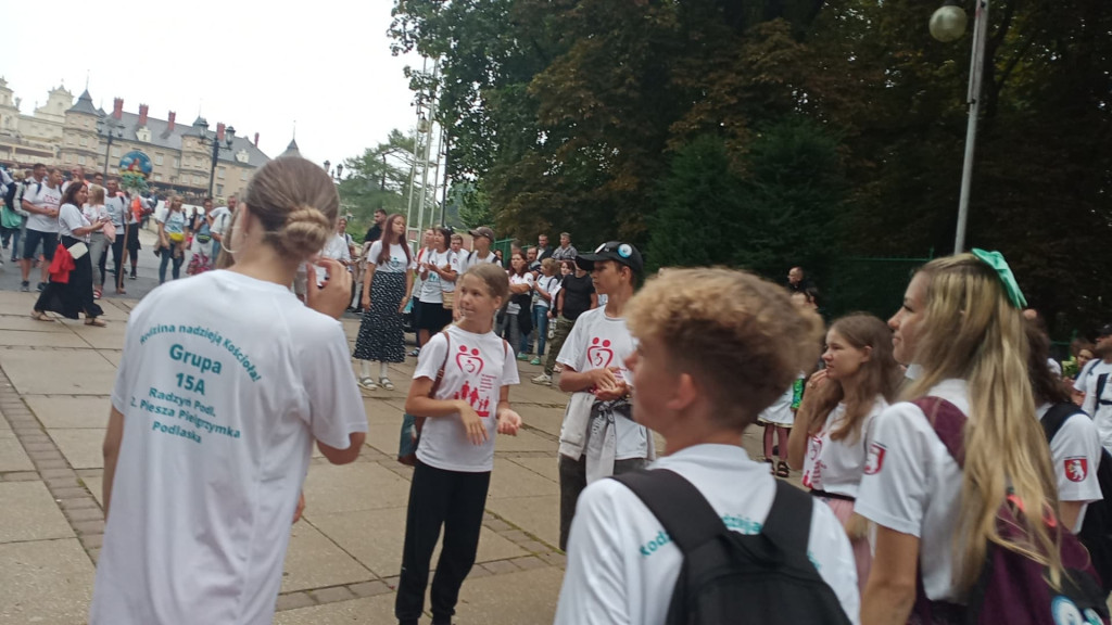 Uczestnicy pieszej pielgrzymki już na Jasnej Górze