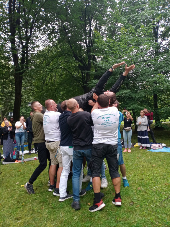 Uczestnicy pieszej pielgrzymki już na Jasnej Górze