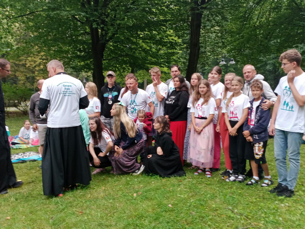 Uczestnicy pieszej pielgrzymki już na Jasnej Górze