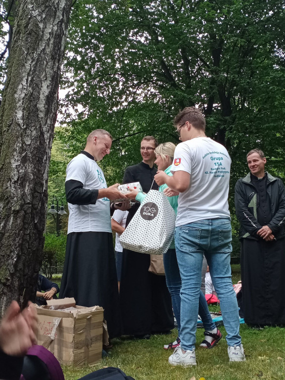 Uczestnicy pieszej pielgrzymki już na Jasnej Górze