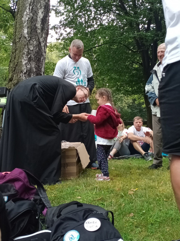 Uczestnicy pieszej pielgrzymki już na Jasnej Górze