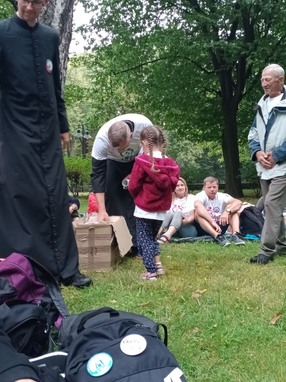 Uczestnicy pieszej pielgrzymki już na Jasnej Górze