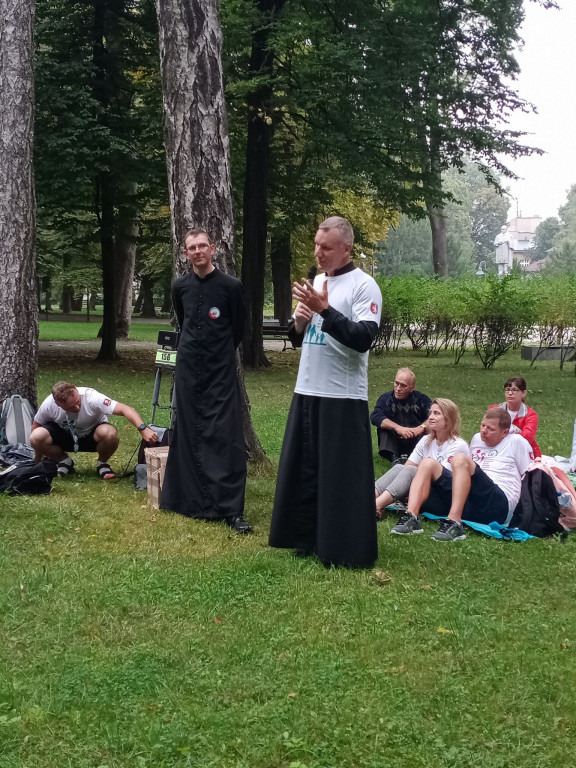 Uczestnicy pieszej pielgrzymki już na Jasnej Górze