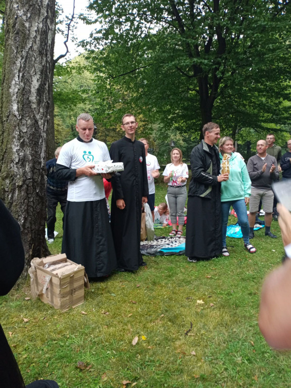 Uczestnicy pieszej pielgrzymki już na Jasnej Górze